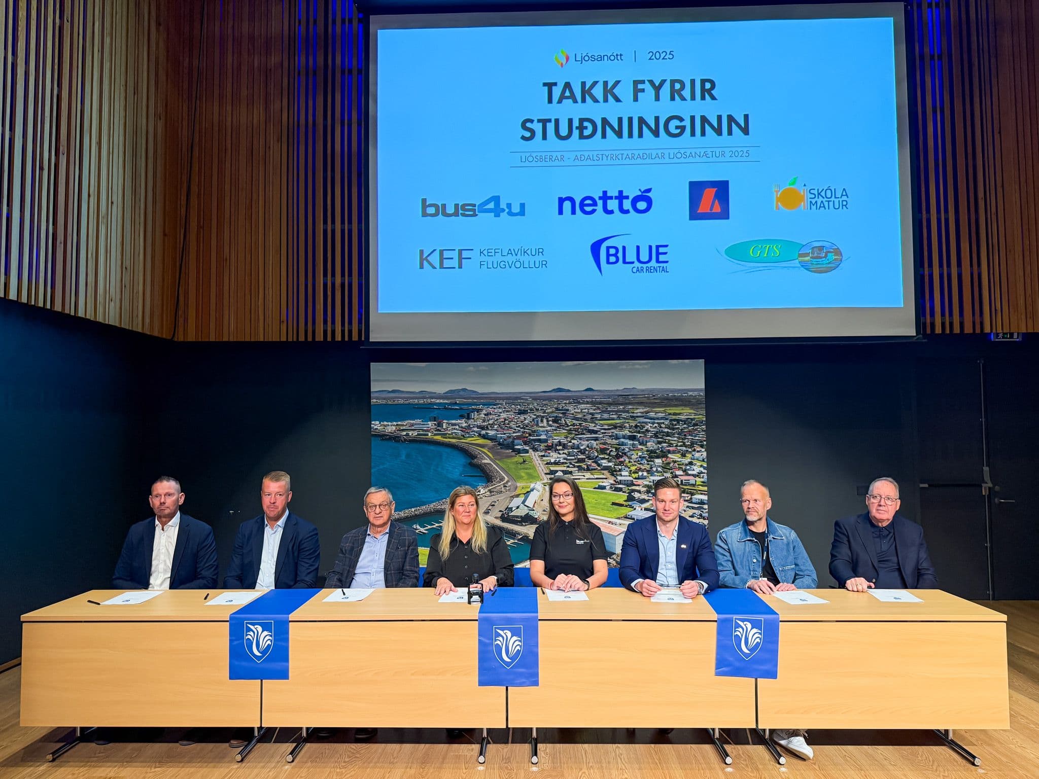 Blue Car Rental er Ljósberi Ljósanætur 2025